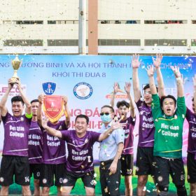 Trường Trung cấp Việt Giao giành chức vô địch giải bóng đá các trường Trung cấp năm 2022